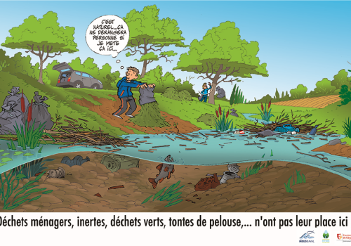 Panneaux déchets
